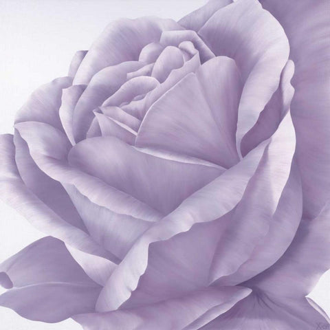 Magnificence II White Modern Wood Framed Art Print by Poelstra-Holzhaus, Yvonne