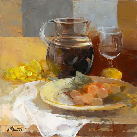 A good taste II Black Modern Wood Framed Art Print by Haenraets, Willem