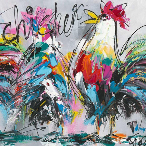 Where are the ladies Black Ornate Wood Framed Art Print with Double Matting by Fiore, Art