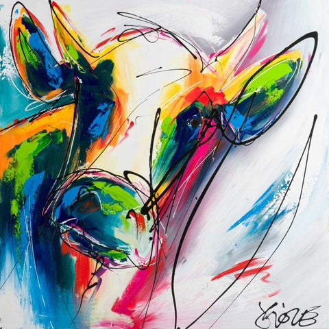 Styling I Black Modern Wood Framed Art Print with Double Matting by Fiore, Art