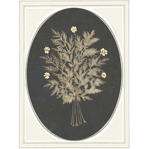 Gardenio I Gold Ornate Wood Framed Art Print with Double Matting by Waltz, Anne