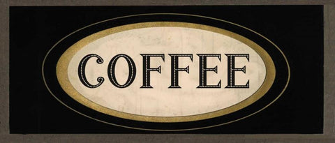 Coffee II Black Ornate Wood Framed Art Print with Double Matting by Waltz, Anne