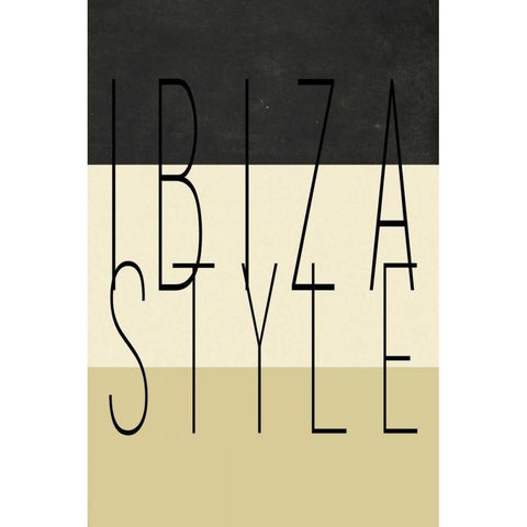 Ibiza style White Modern Wood Framed Art Print by Waltz, Anne