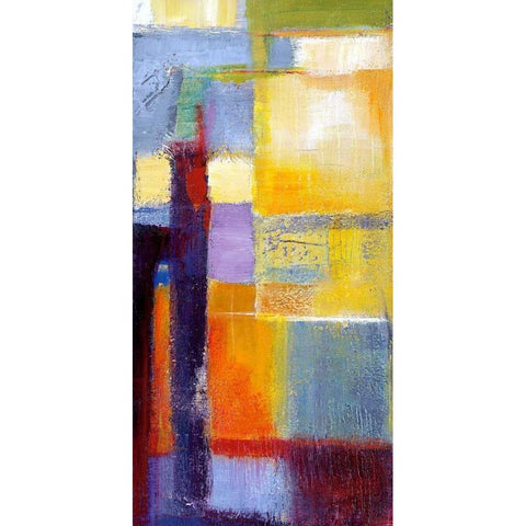 Deep View I White Modern Wood Framed Art Print by Danckaert, Bea