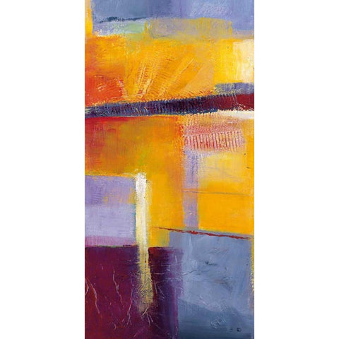 Deep View II White Modern Wood Framed Art Print by Danckaert, Bea