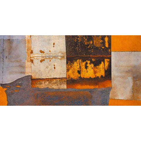 African Arche I Gold Ornate Wood Framed Art Print with Double Matting by Heinrich, Christian