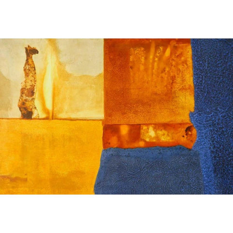 Hluheluwe Memory I Black Modern Wood Framed Art Print by Heinrich, Christian