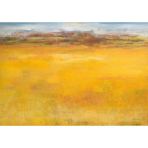 Weites Land II White Modern Wood Framed Art Print by Ohland, Christa