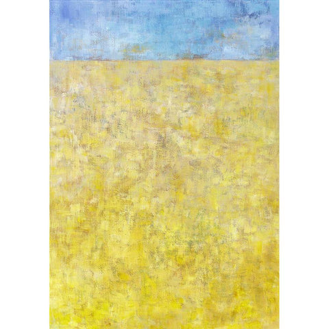 Jahreszeiten III White Modern Wood Framed Art Print by Ohland, Christa