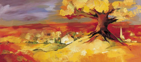 Bergkirchen Black Ornate Wood Framed Art Print with Double Matting by Filatov, Elena