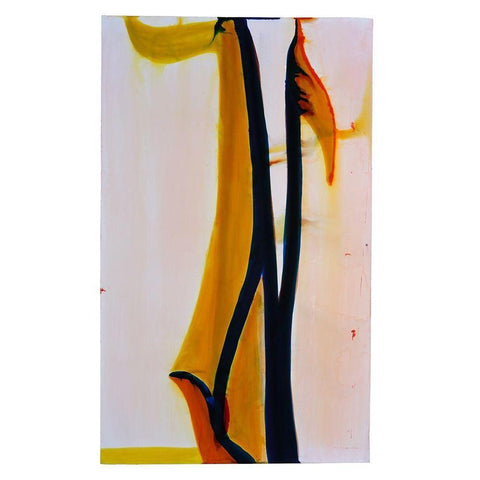 OkÃ¨ IV White Modern Wood Framed Art Print by Fusi, Federico