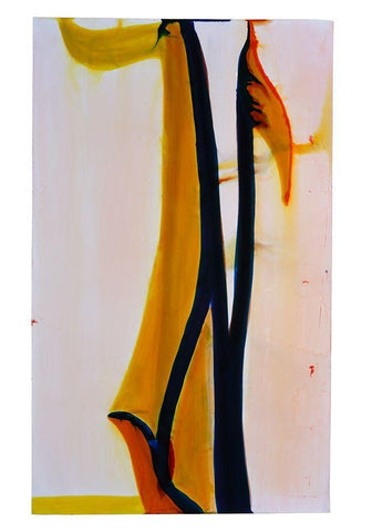 OkÃ¨ IV White Modern Wood Framed Art Print with Double Matting by Fusi, Federico