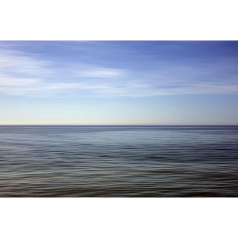 Horizont und Licht VII Black Modern Wood Framed Art Print by Rossmeissl, Gerhard