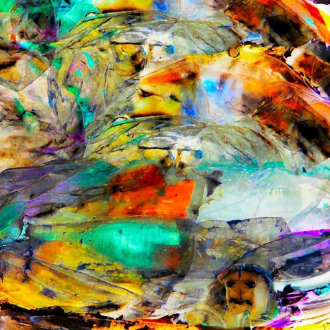 Haute Provence Black Modern Wood Framed Art Print by Weisman, Gerd