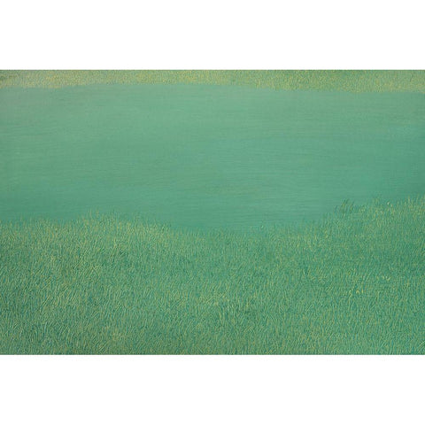 Der Morgen Black Modern Wood Framed Art Print with Double Matting by Li, Heng