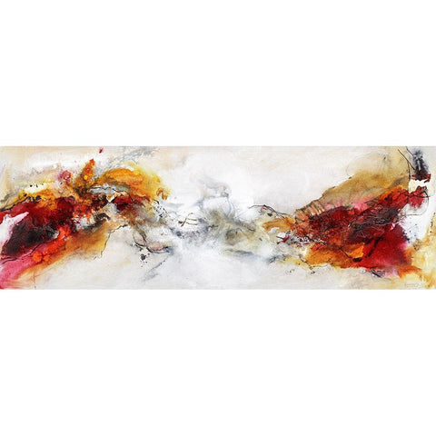 Imperiu Black Modern Wood Framed Art Print by Folger, Isolde
