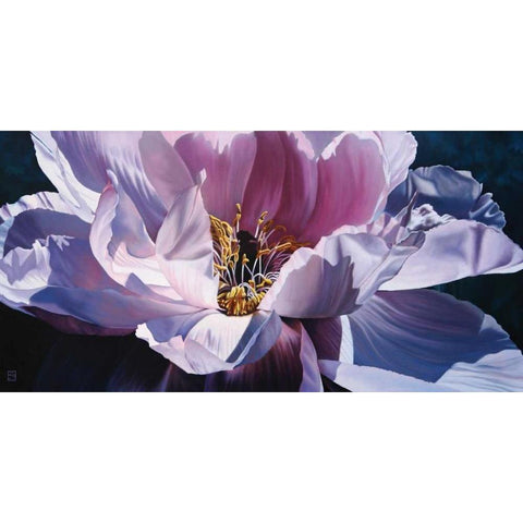 Inner Beauty Gold Ornate Wood Framed Art Print with Double Matting by Schuh, Michael