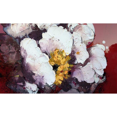 Bruciato Gold Ornate Wood Framed Art Print with Double Matting by Beletti, Nicole