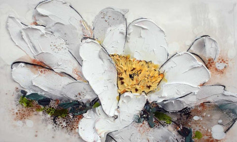 Nevicata Black Ornate Wood Framed Art Print with Double Matting by Beletti, Nicole