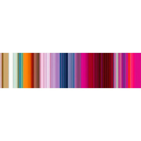 Lichtlinien 898 White Modern Wood Framed Art Print by Klipp, Ortwin