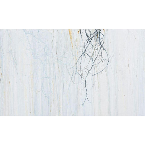 Radici 3  Black Modern Wood Framed Art Print by Capogrosso, Pietro