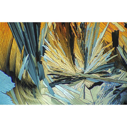 BernsteinsÃ¤ure Black Modern Wood Framed Art Print by Juzak, Peter