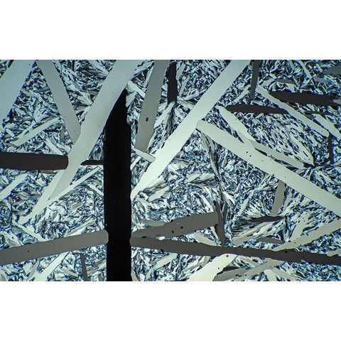 Menthol Black Modern Wood Framed Art Print by Juzak, Peter