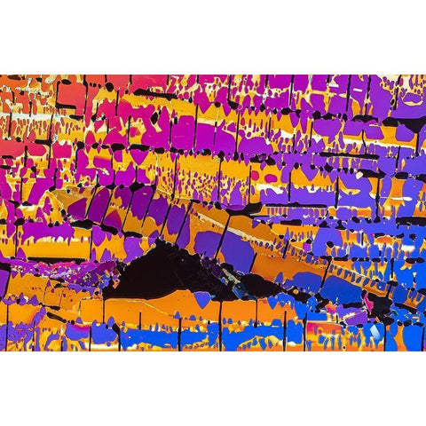 OxalsÃ¤ure White Modern Wood Framed Art Print by Juzak, Peter