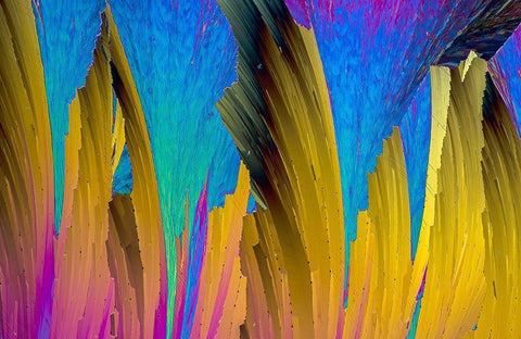 Paracetamol White Modern Wood Framed Art Print with Double Matting by Juzak, Peter