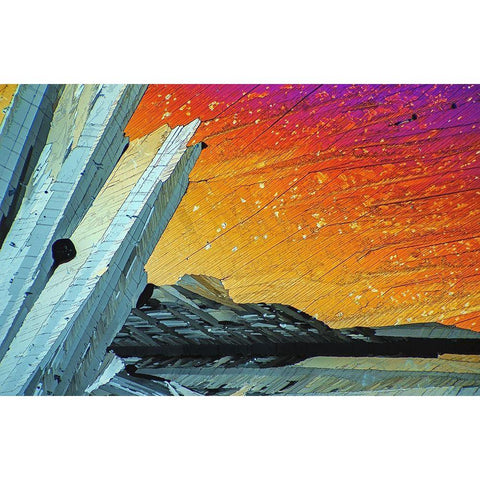 AdipinsÃ¤ure White Modern Wood Framed Art Print by Juzak, Peter