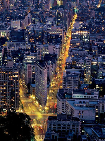 Flat light White Modern Wood Framed Art Print with Double Matting by Reis, Thomas