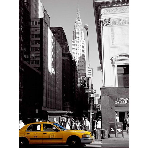 5th White Modern Wood Framed Art Print by Reis, Thomas