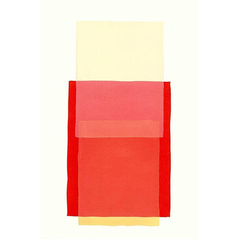 Color Code 10 White Modern Wood Framed Art Print by Maier, Werner