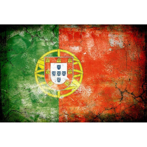 Portugal 1 White Modern Wood Framed Art Print by Robins, John H.