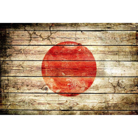Japan 2 Black Modern Wood Framed Art Print by Robins, John H.