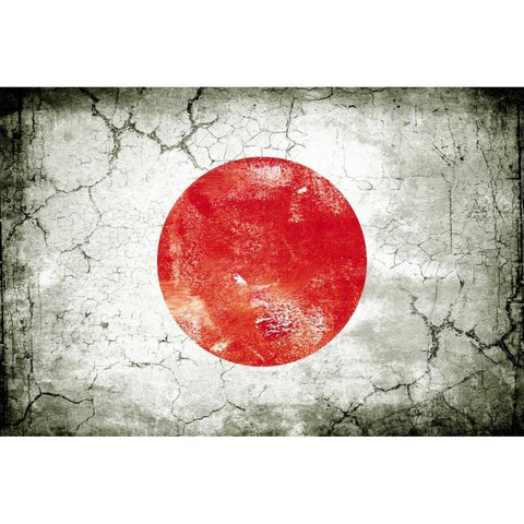 Japan 1 White Modern Wood Framed Art Print by Robins, John H.