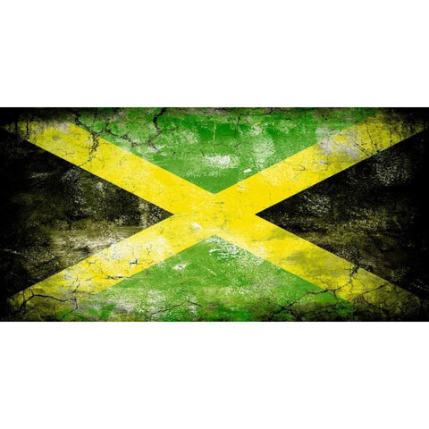 Jamaica 1 White Modern Wood Framed Art Print by Robins, John H.