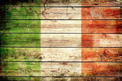 Italy 2 White Modern Wood Framed Art Print with Double Matting by Robins, John H.