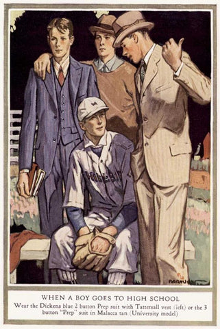 Baskins Fashions V White Modern Wood Framed Art Print with Double Matting by Unknown