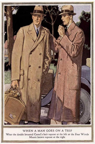 Baskins Fashions VI White Modern Wood Framed Art Print with Double Matting by Unknown