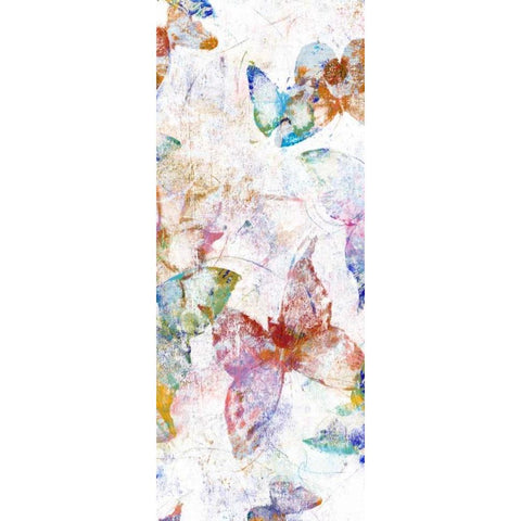 Bright Flight II Black Modern Wood Framed Art Print by Studio W