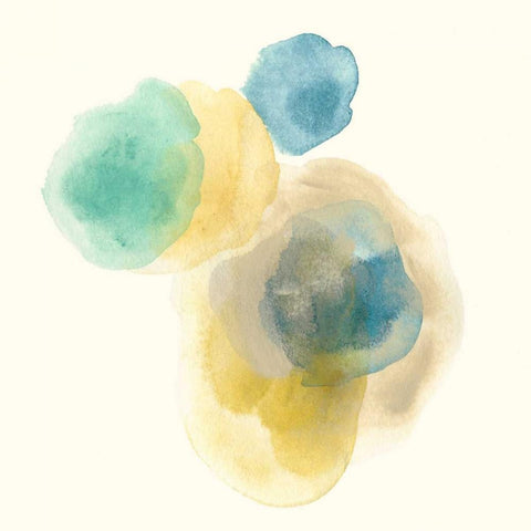 Fluid Geology III Black Modern Wood Framed Art Print by Vess, June Erica