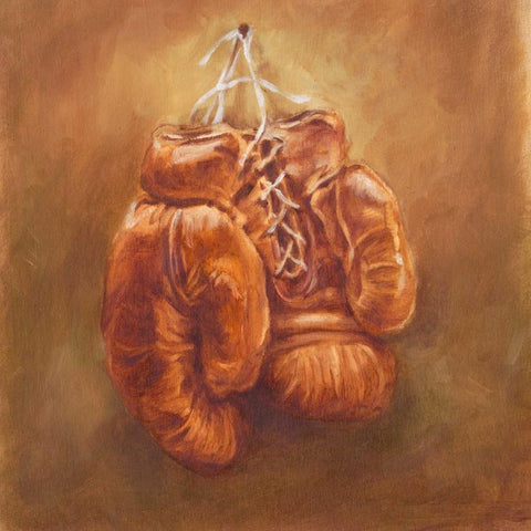 Rustic Sports I Black Ornate Wood Framed Art Print with Double Matting by Harper, Ethan