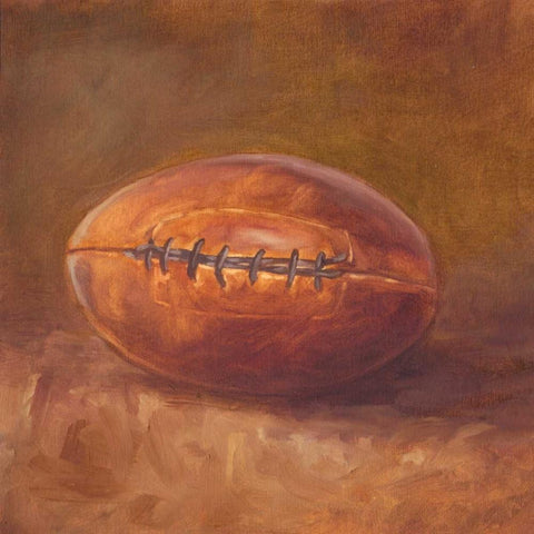 Rustic Sports IV White Modern Wood Framed Art Print with Double Matting by Harper, Ethan