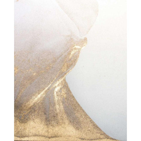 Gold Fusion VI Gold Ornate Wood Framed Art Print with Double Matting by Contacessi, Julia
