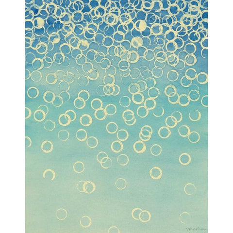 Faded Axioms II Gold Ornate Wood Framed Art Print with Double Matting by Lam, Vanna