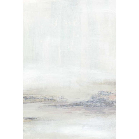 Estuary I White Modern Wood Framed Art Print by Vess, June Erica