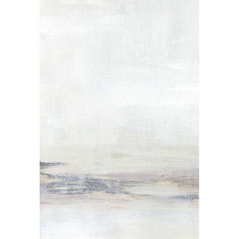 Estuary II White Modern Wood Framed Art Print by Vess, June Erica