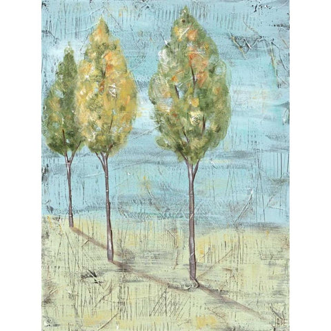 Grove I Black Modern Wood Framed Art Print by Reynolds, Jade