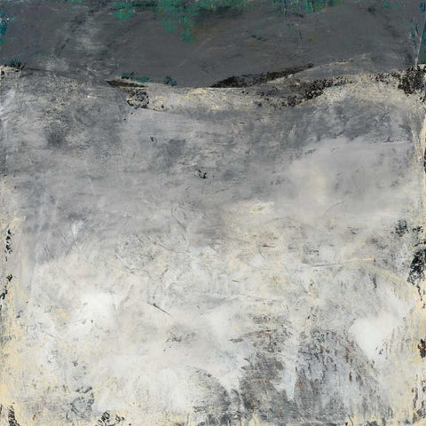 Pensive Neutrals II Black Modern Wood Framed Art Print by Suderman, Karen
